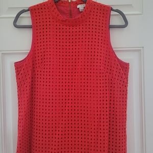 J Crew Sleeveless Dress Shirt